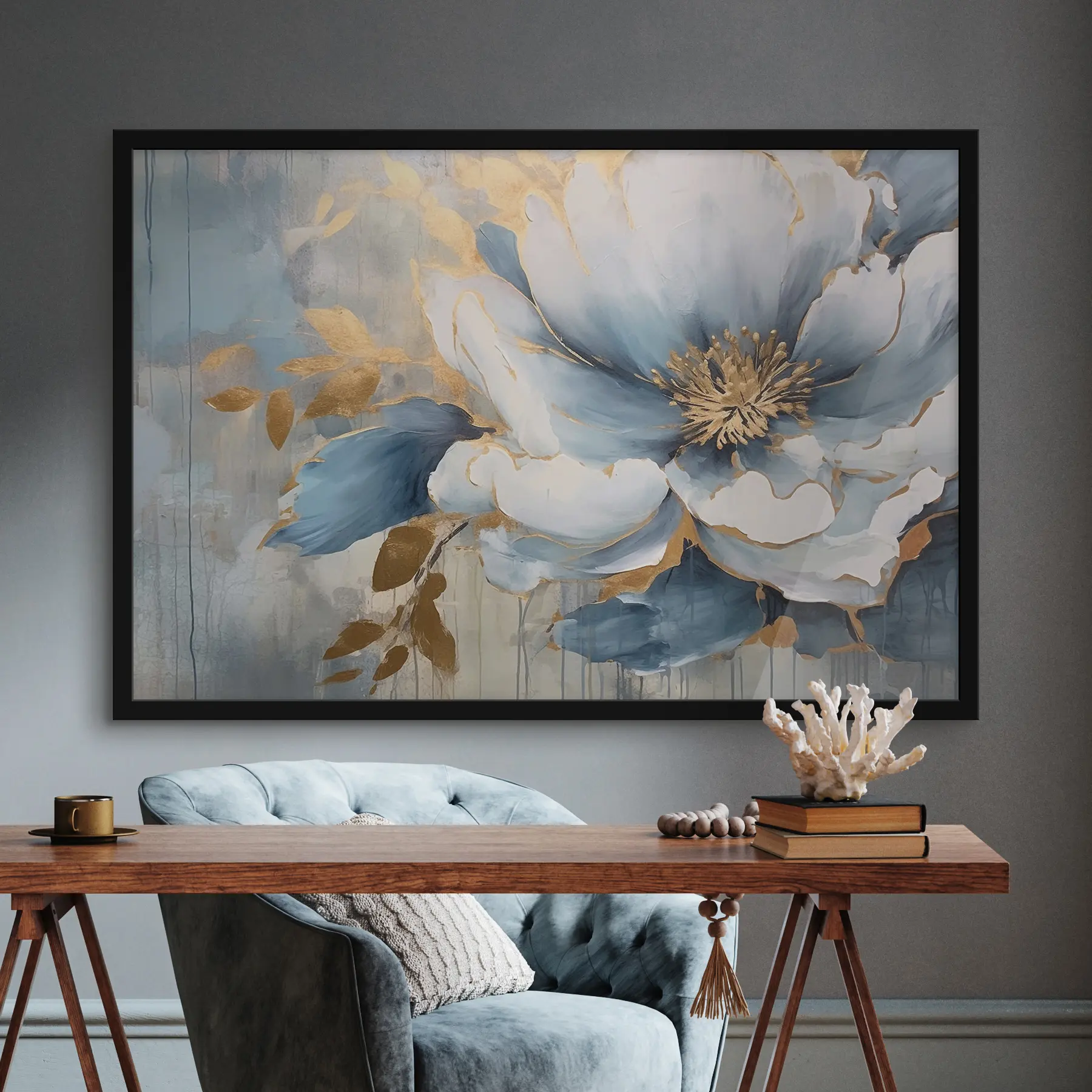 Fototapeedid Elegantne õis rahustavate värvidega f35382