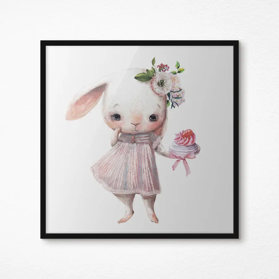 Fototapeedid Armas jänes magusa maiuspalaga f35046