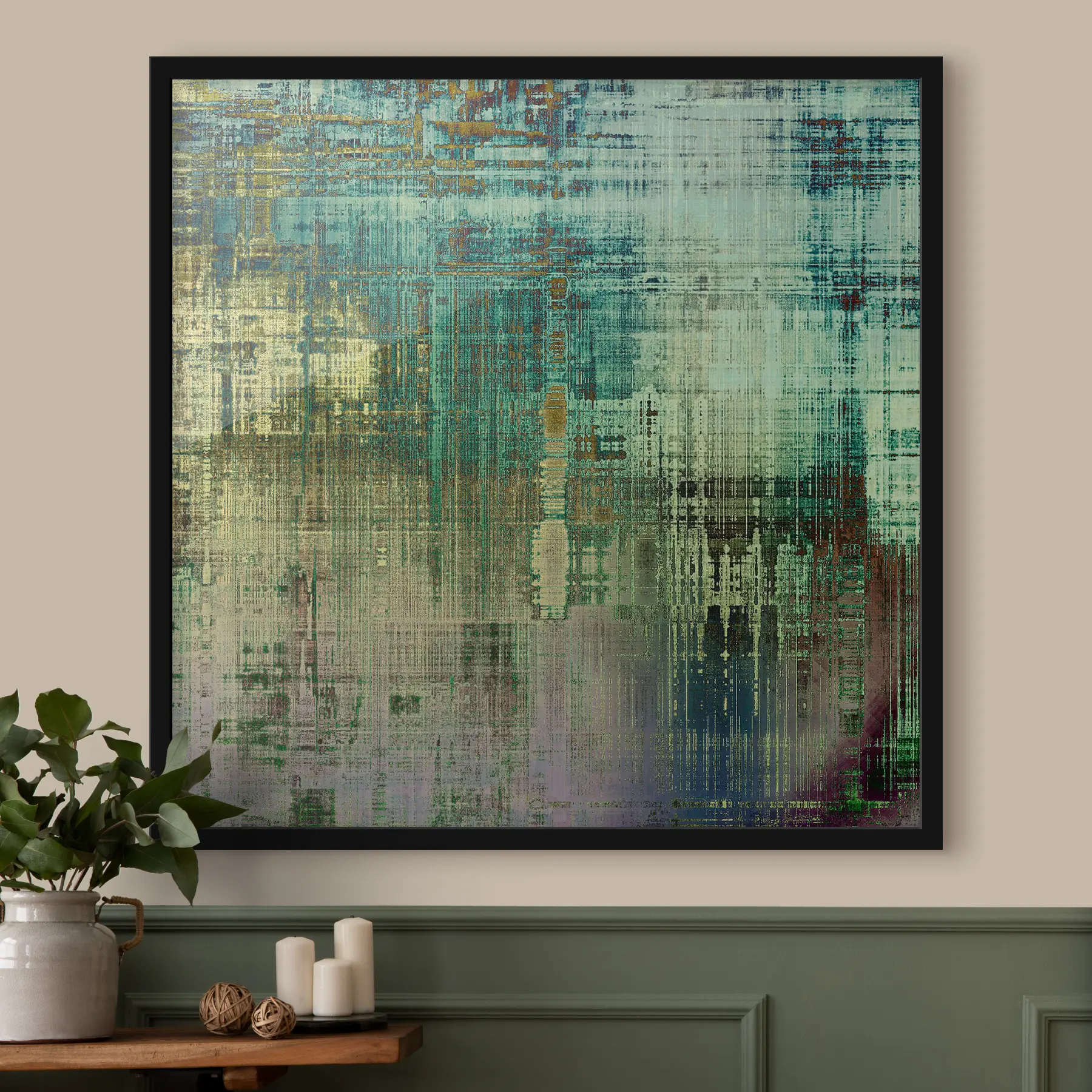 Fototapeedid Erinevate värvimustritega grunge-foon f34626