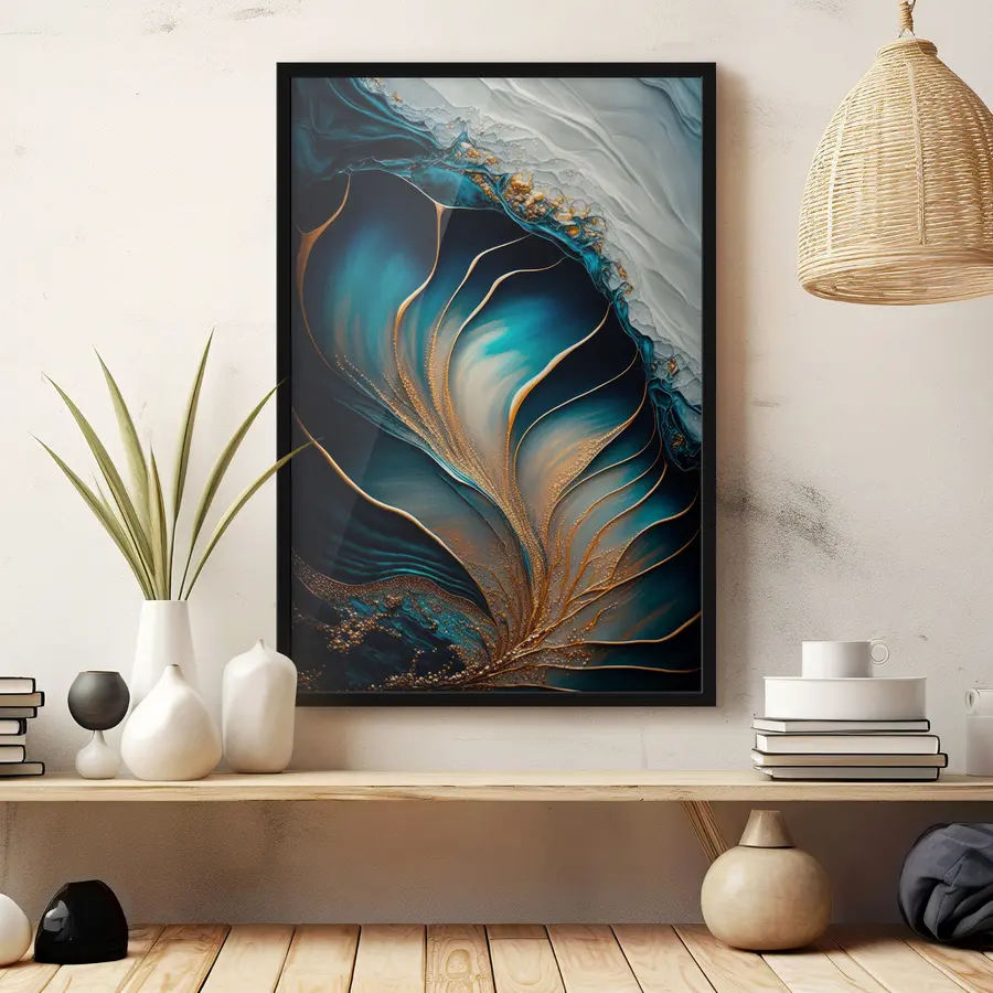 Fototapeedid Värvikas vedel kunst f34441