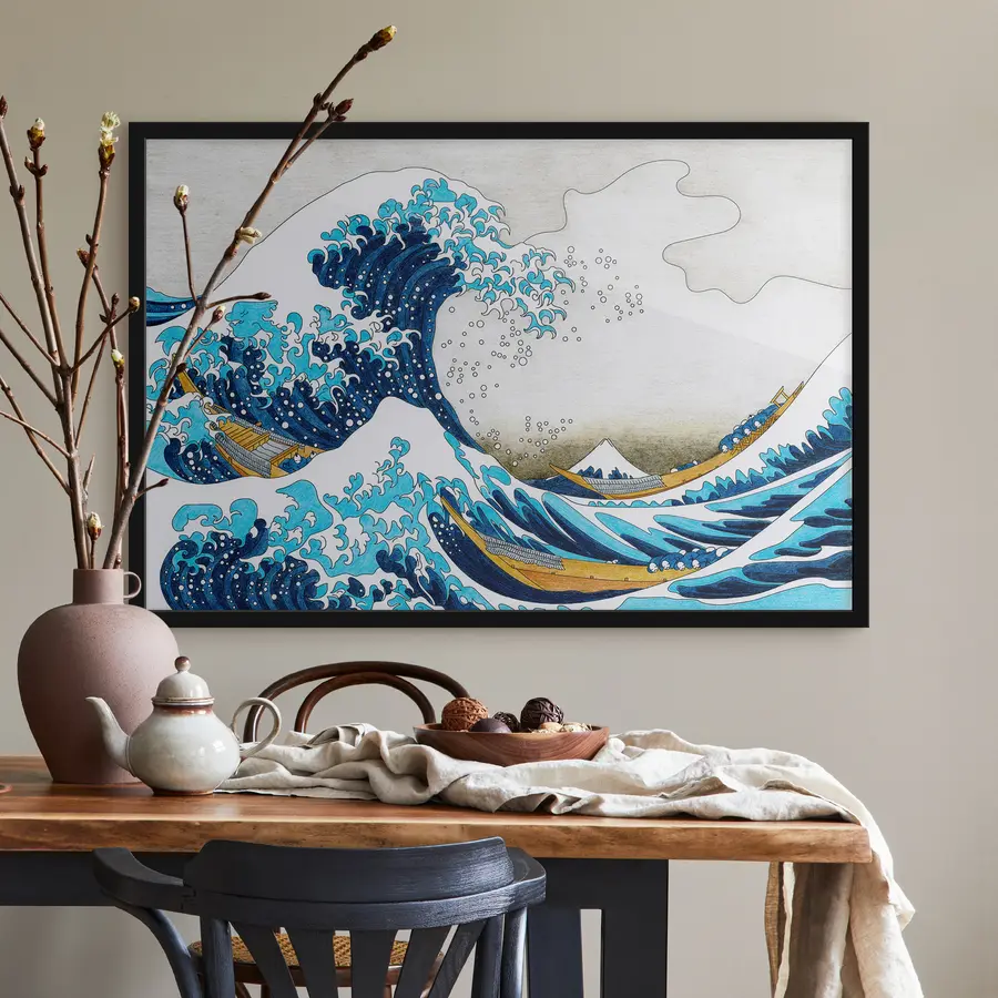 Fototapeedid Majesteetlikud lained ja paadid harmoonias f33597