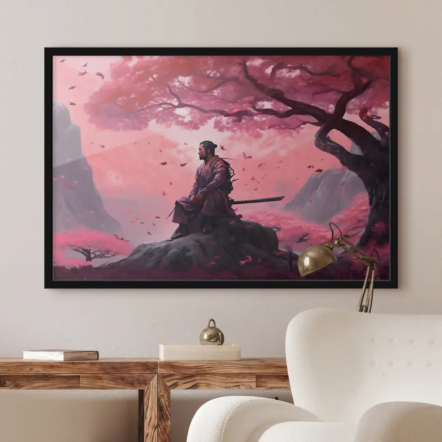 Fototapeedid Sõdalane rahulikus unenäomaailmas f33526