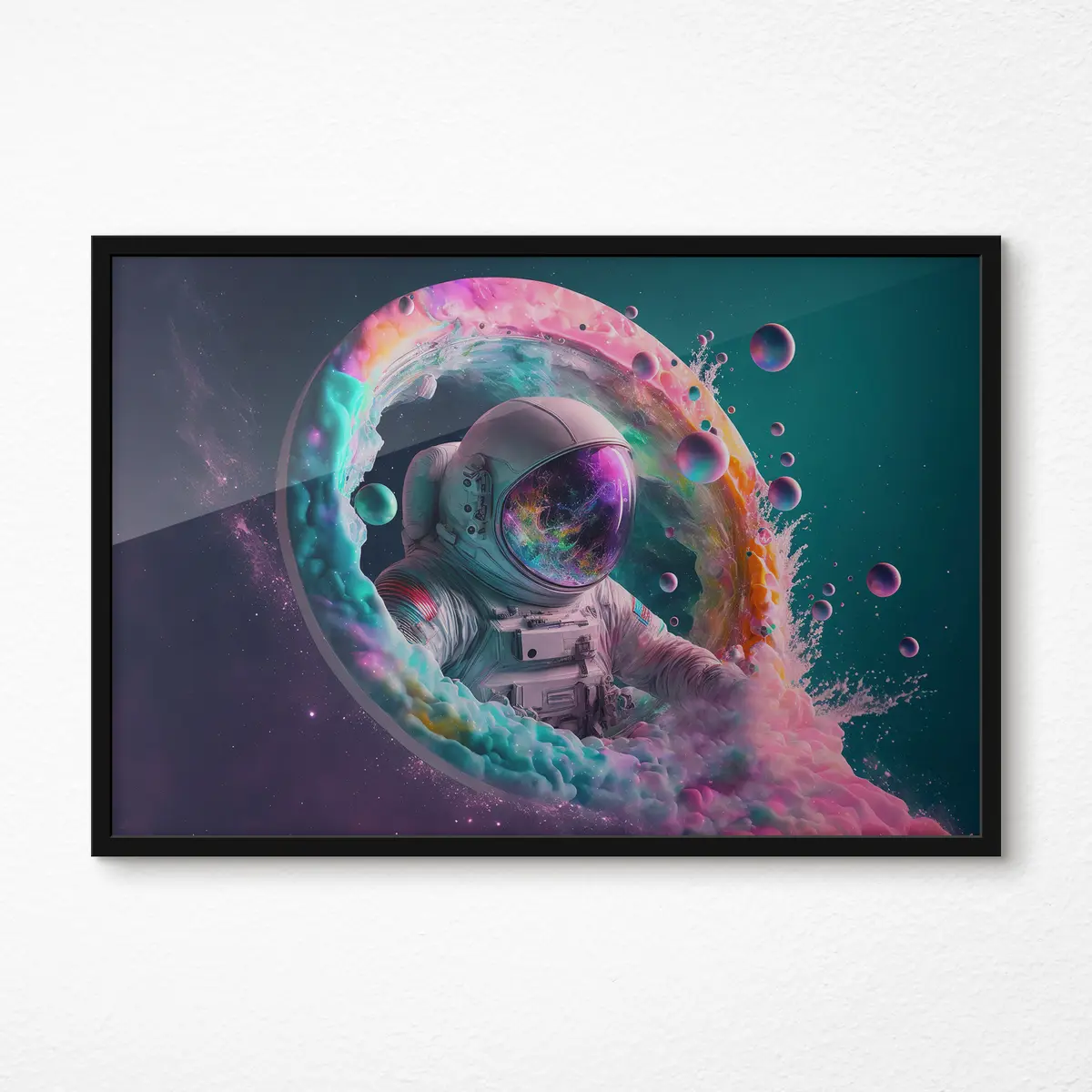 Plakat Kosmiline teekond läbi elavate dimensioonide f33510