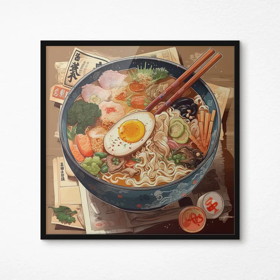 Fototapeedid Ramen, idamaine roog, udon, hiina toit f32121
