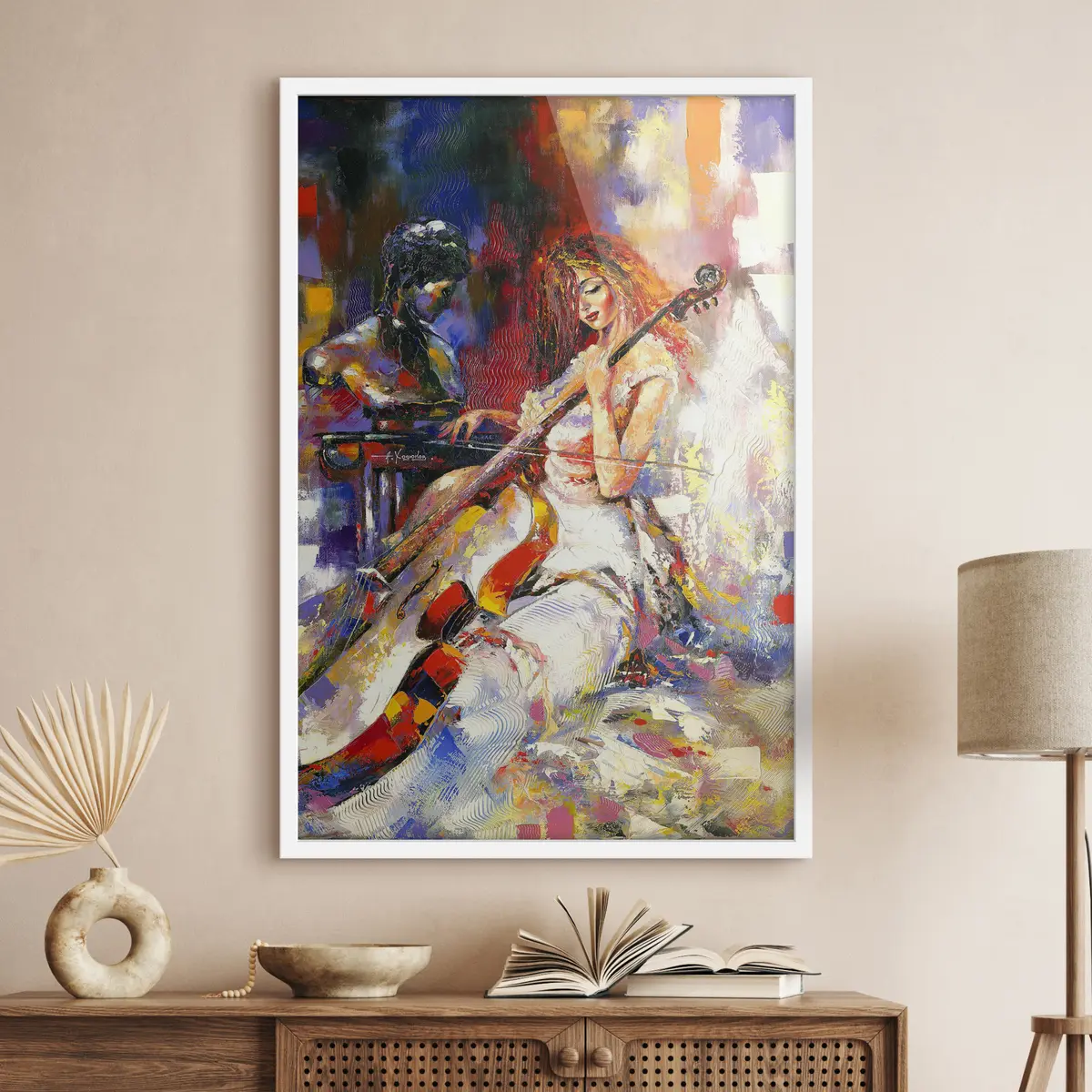 Plakat Meloodia ja värv täiuslikus harmoonias f16795