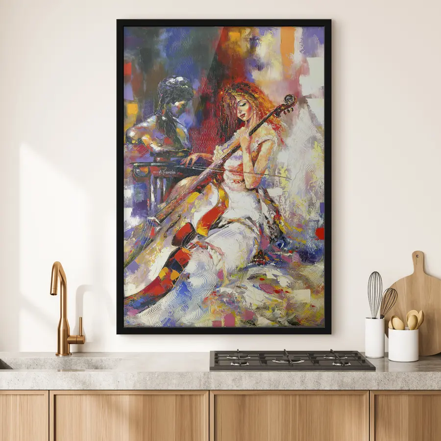 Fototapeedid Meloodia ja värv täiuslikus harmoonias f16795