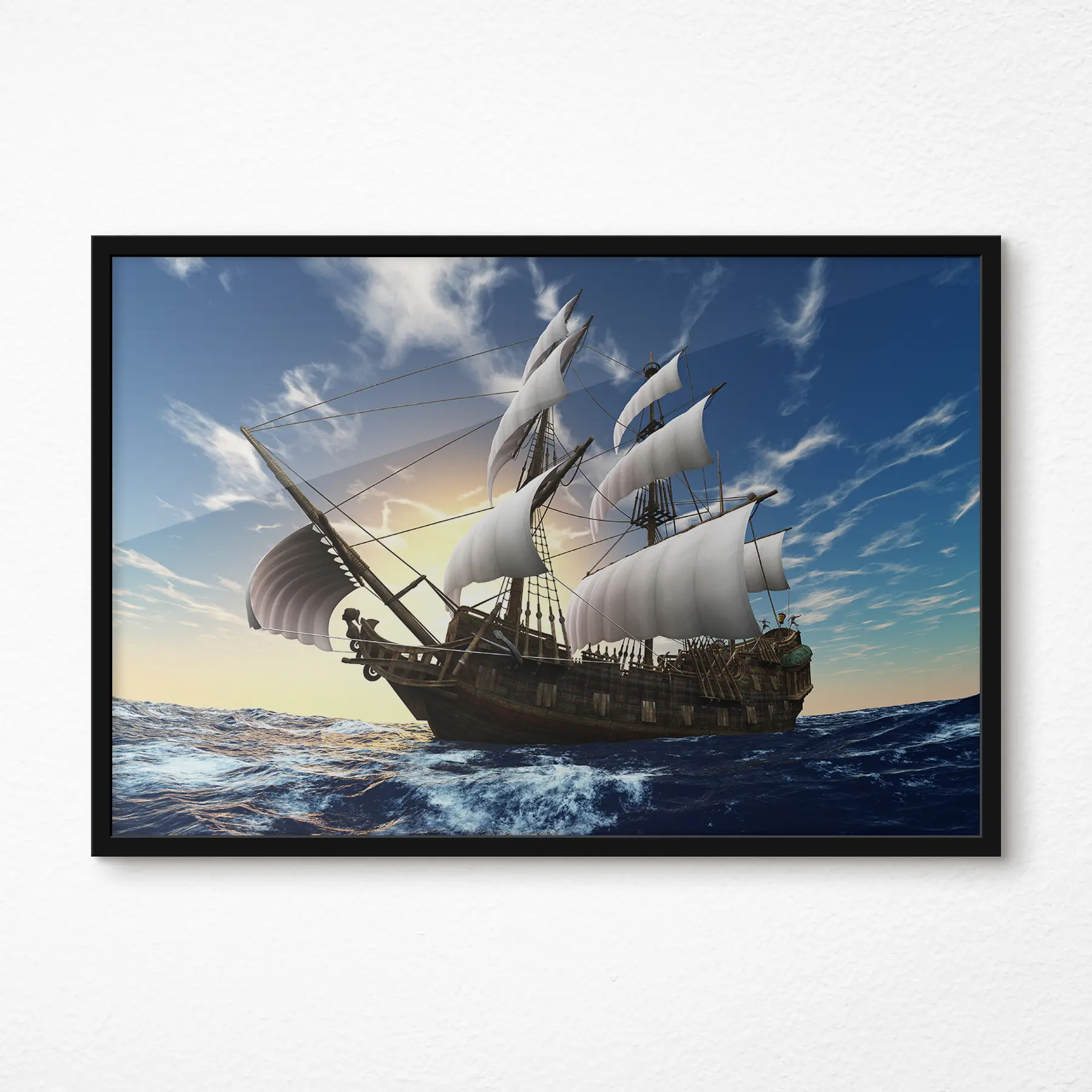 Pilt Purjetamine kuldse horisondi poole f15797