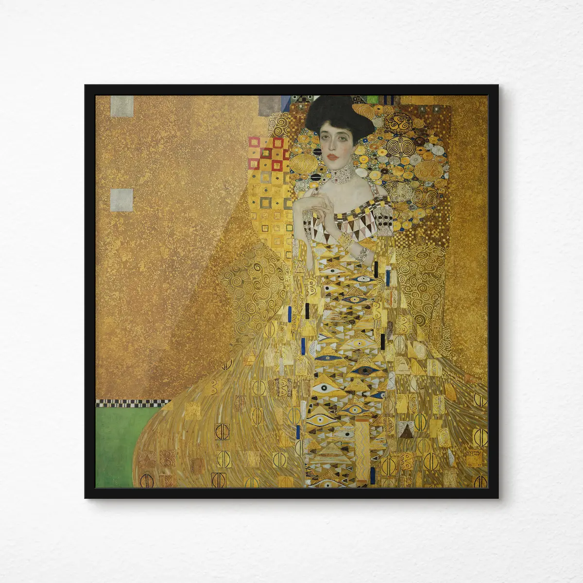 Plakat Elegantne daam võluvates rõivastes f11609