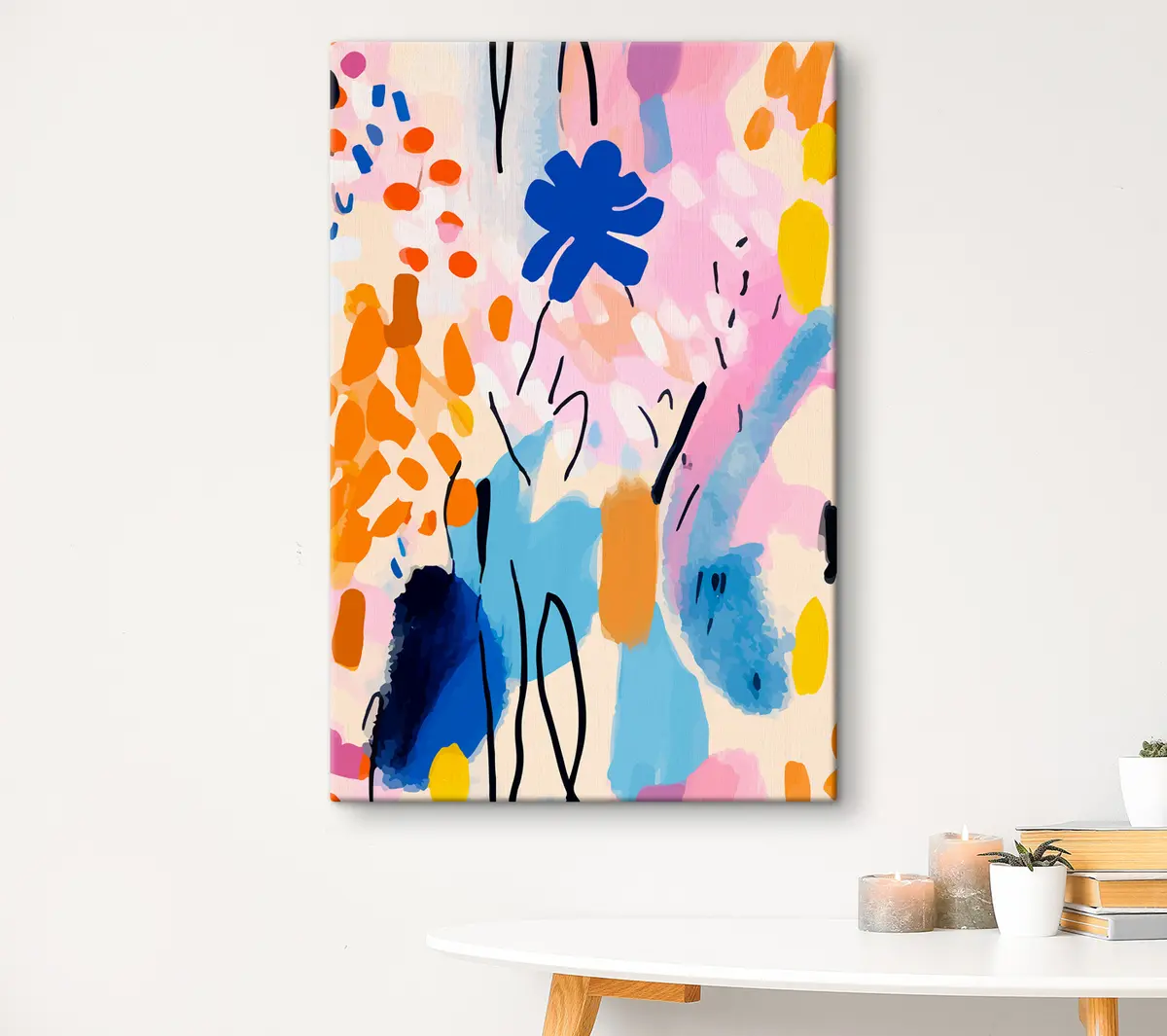 Pilt Ere värvid ja abstraktsed vormid põrkuvad kokku s36596