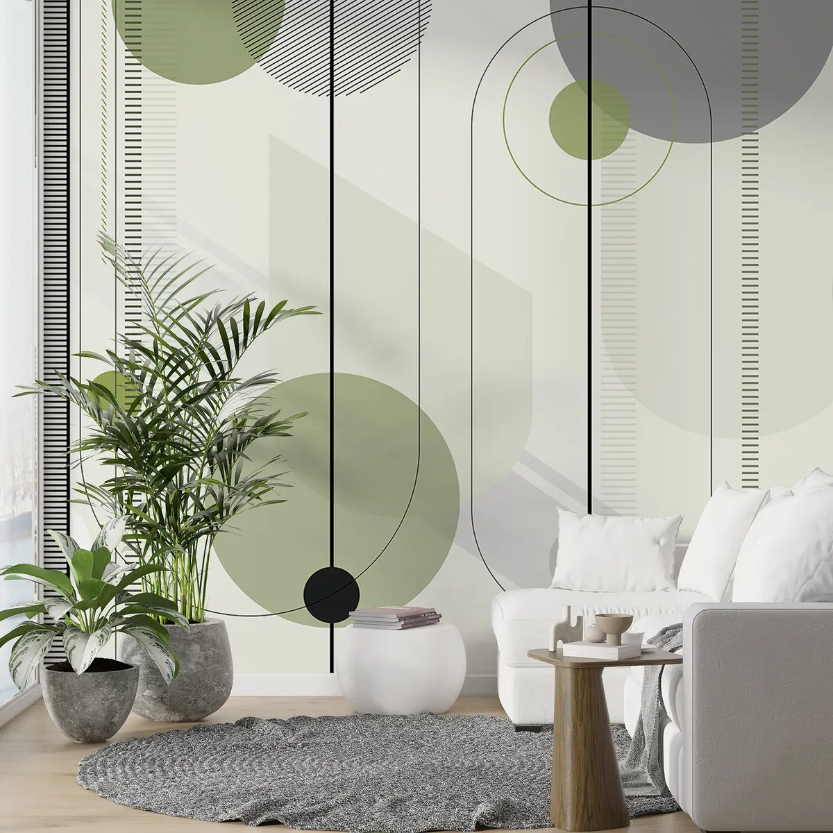 Fototapeedid Geomeetriline abstraktsioon u95379v3