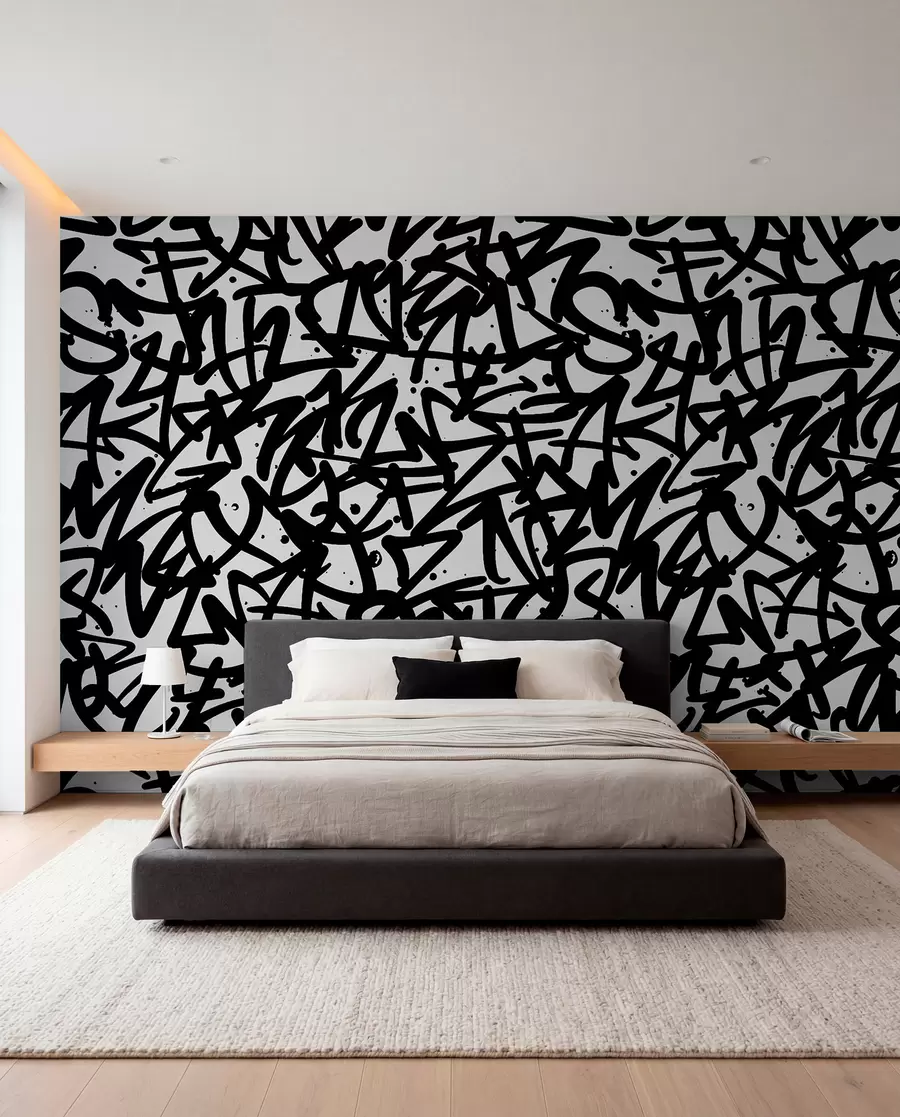 Fototapeedid Graffiti emotsioonid: Black u99087v3