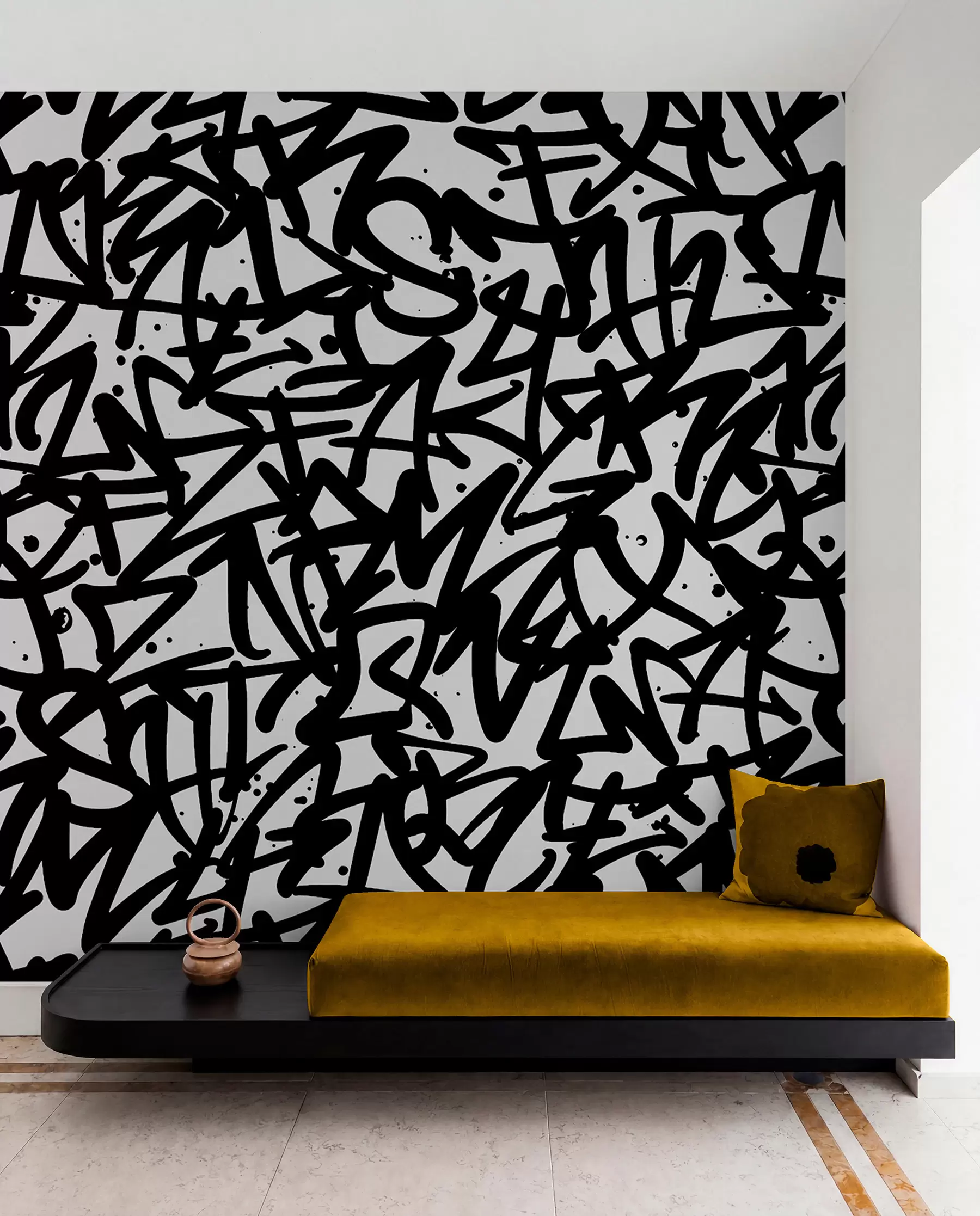 Fototapeedid Graffiti emotsioonid: Black u99087v3