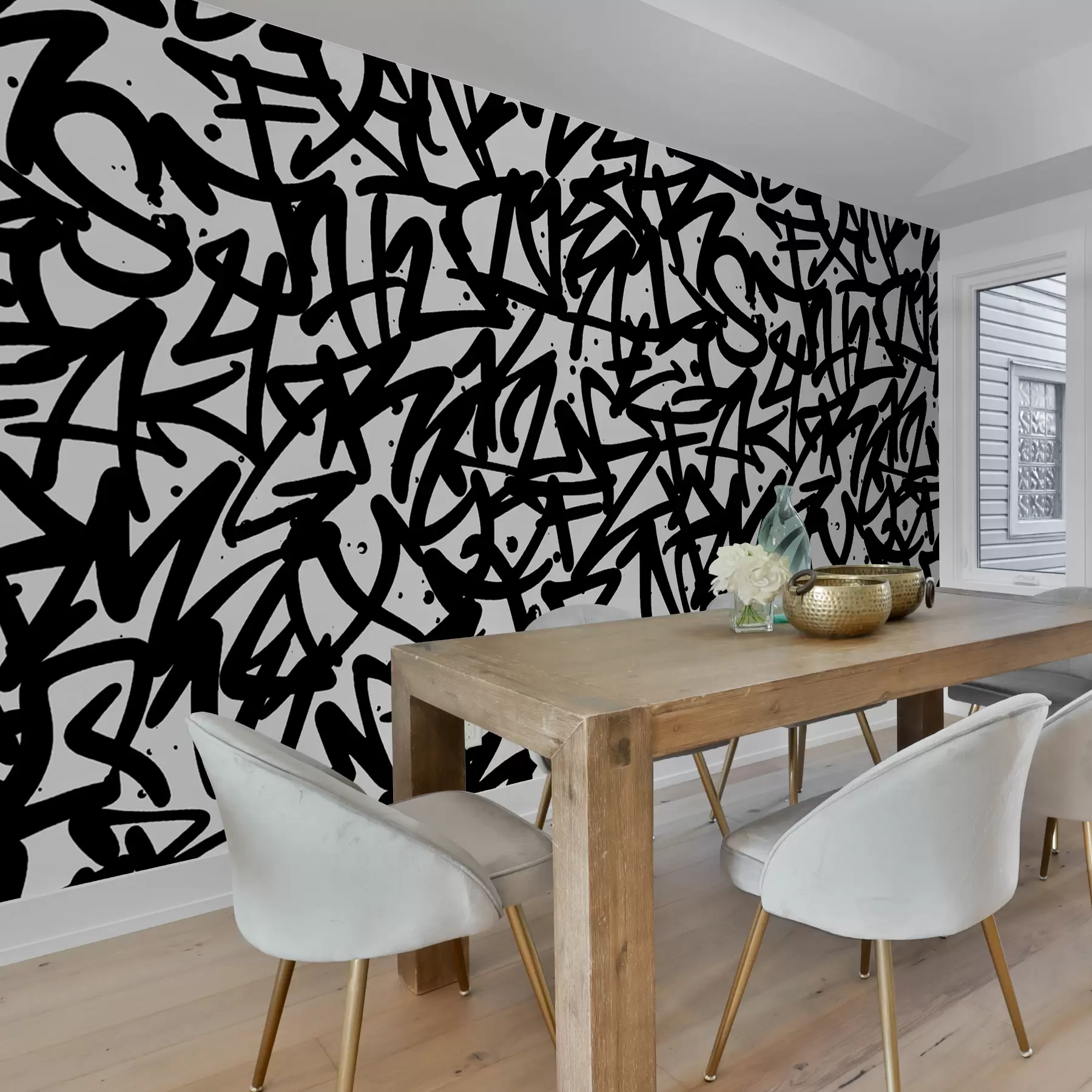 Fototapeedid Graffiti emotsioonid: Black u99087v3