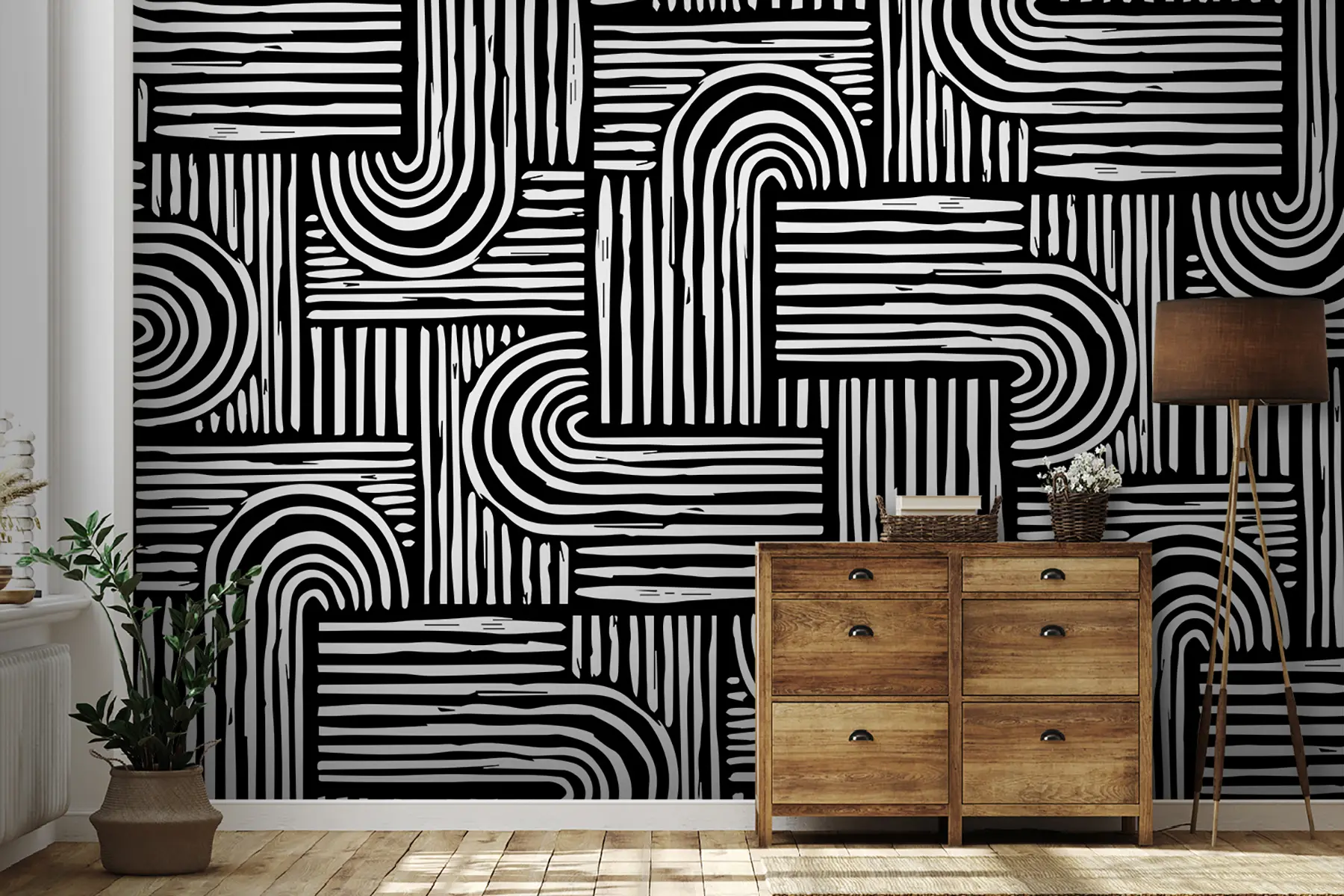 Fototapeedid Lõputute radade mustrid u99089v4