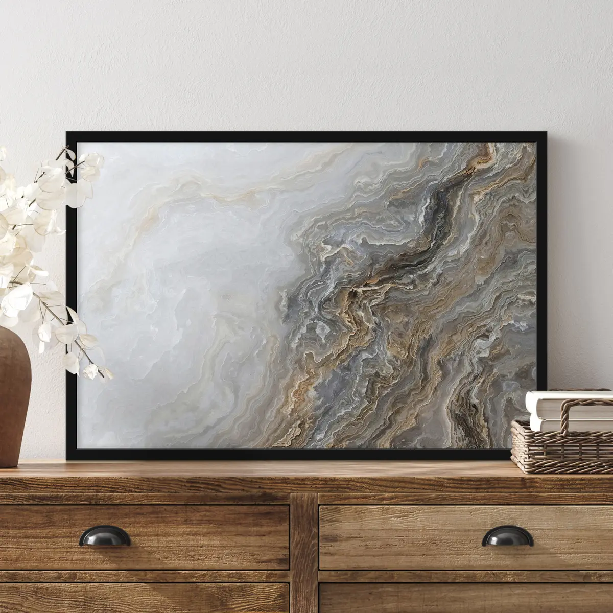 Plakat Hall marmor veenidega f36030