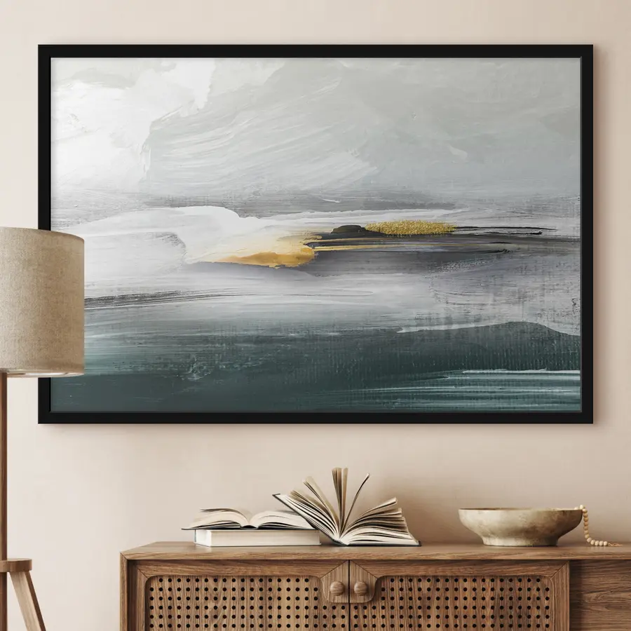 Fototapeedid Elegantne abstraktne maastik pehmetes toonides f36303