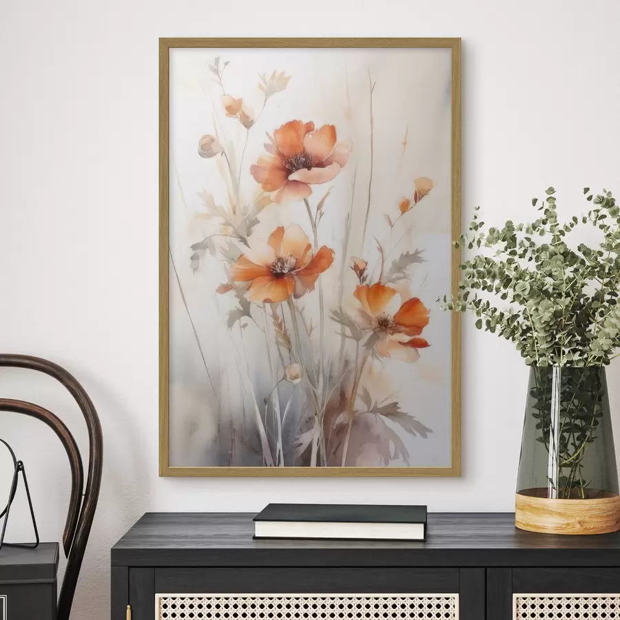 Fototapeedid Õrnad õied pehmetes pastelltoonides f33649