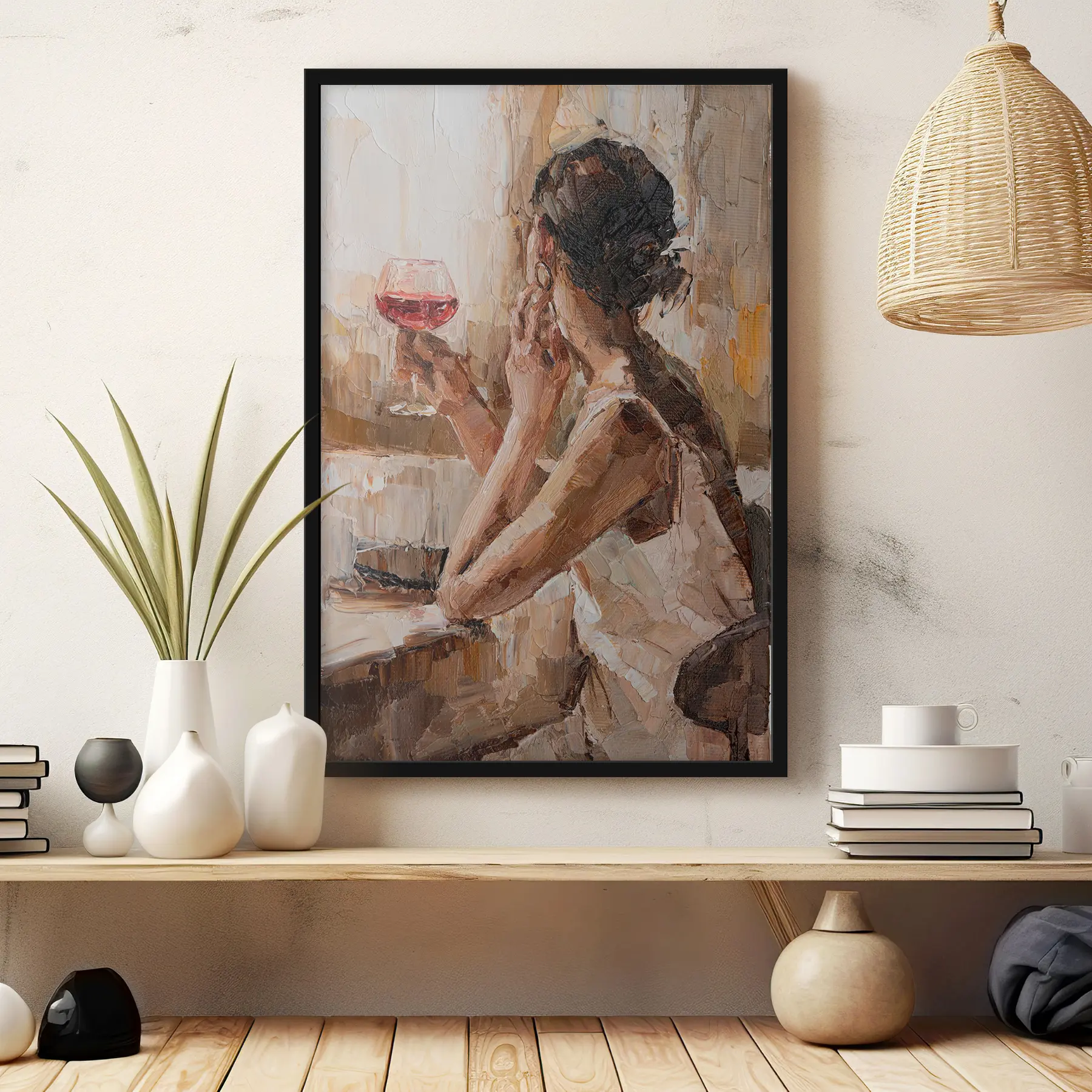 Pilt Elust mõtisklemine joogiga käes f34590