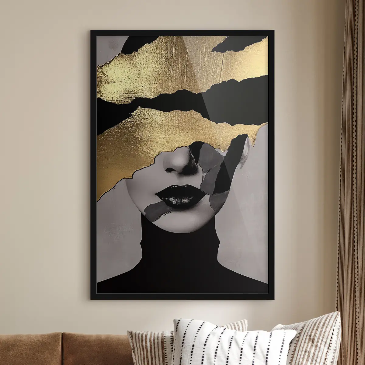 Plakat Mitmekihiline ilu silmatorkavate kontrastidega f35520