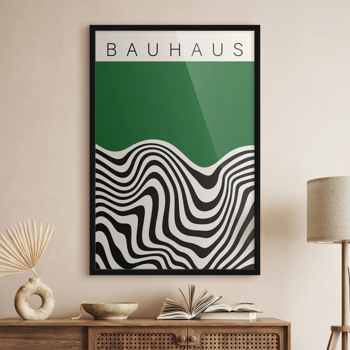 Plakat Kaasaegne disain rütmiliste mustritega f36213