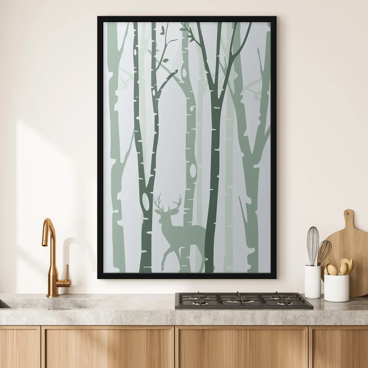 Plakat Rahulik hirv metsas varjus f36393v1