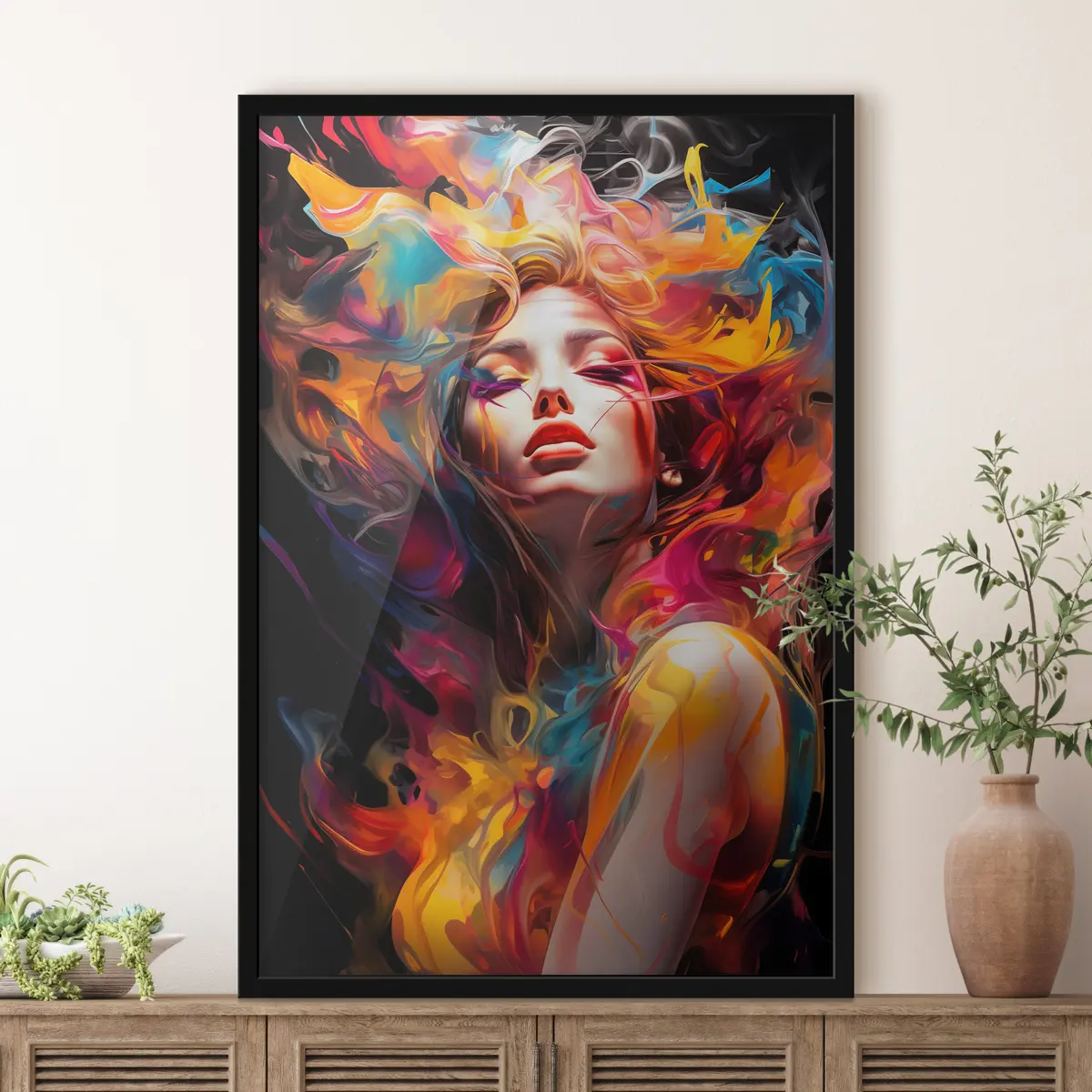 Plakat Ere värvid tantsivad harmoonias f36677