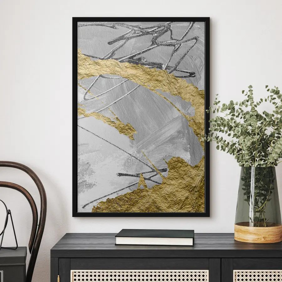 Fototapeedid Must-valge abstraktsiooni plekid f36485