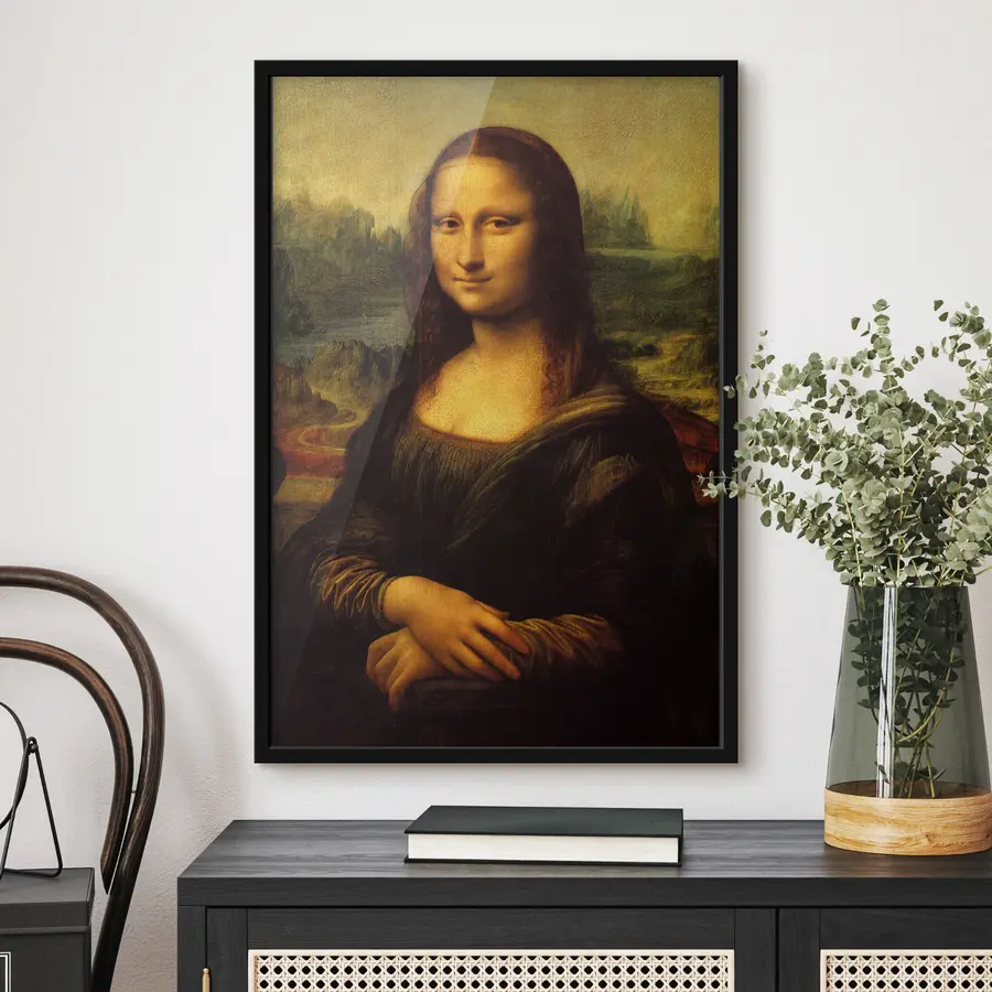 Fototapeedid Klassikaline portree salapärase naeratusega f18882