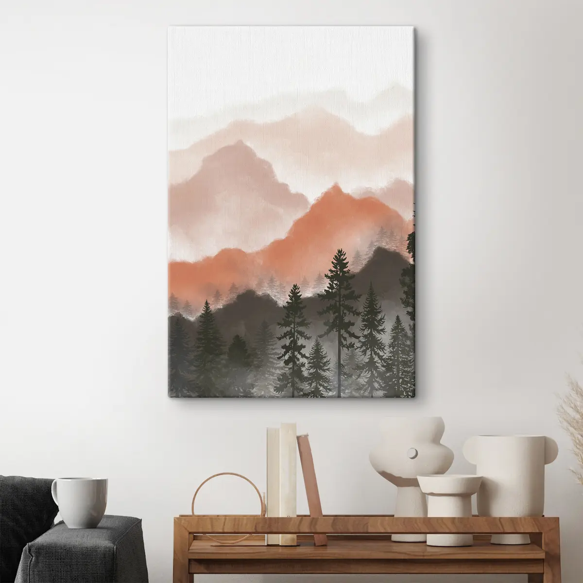 Pilt Rahulikud mäed pehmete toonide all s36607v2