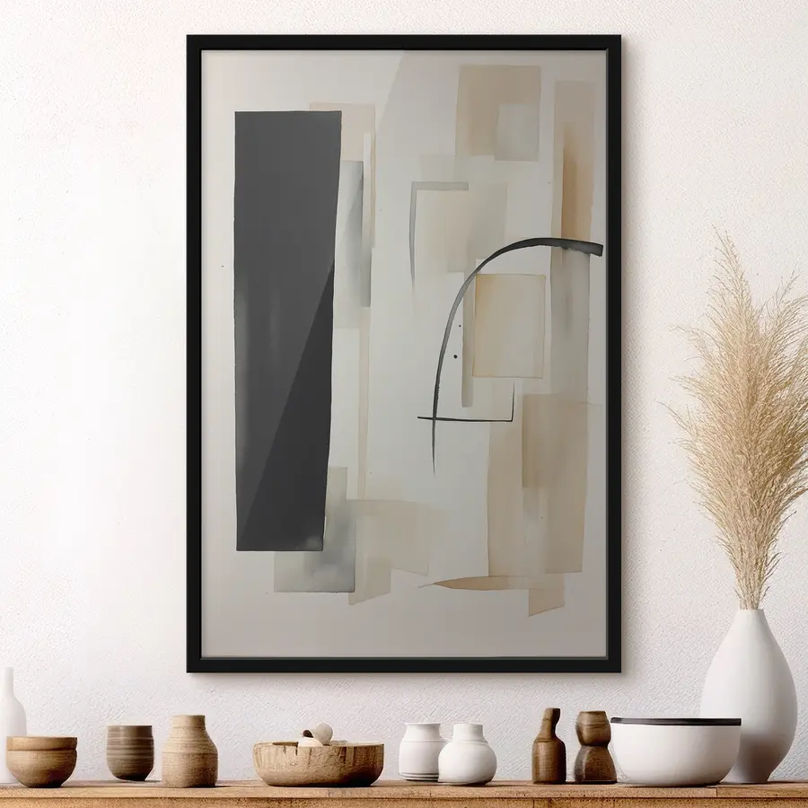 Fototapeedid Abstraktsed toonid ja kujundid harmoonias f37170