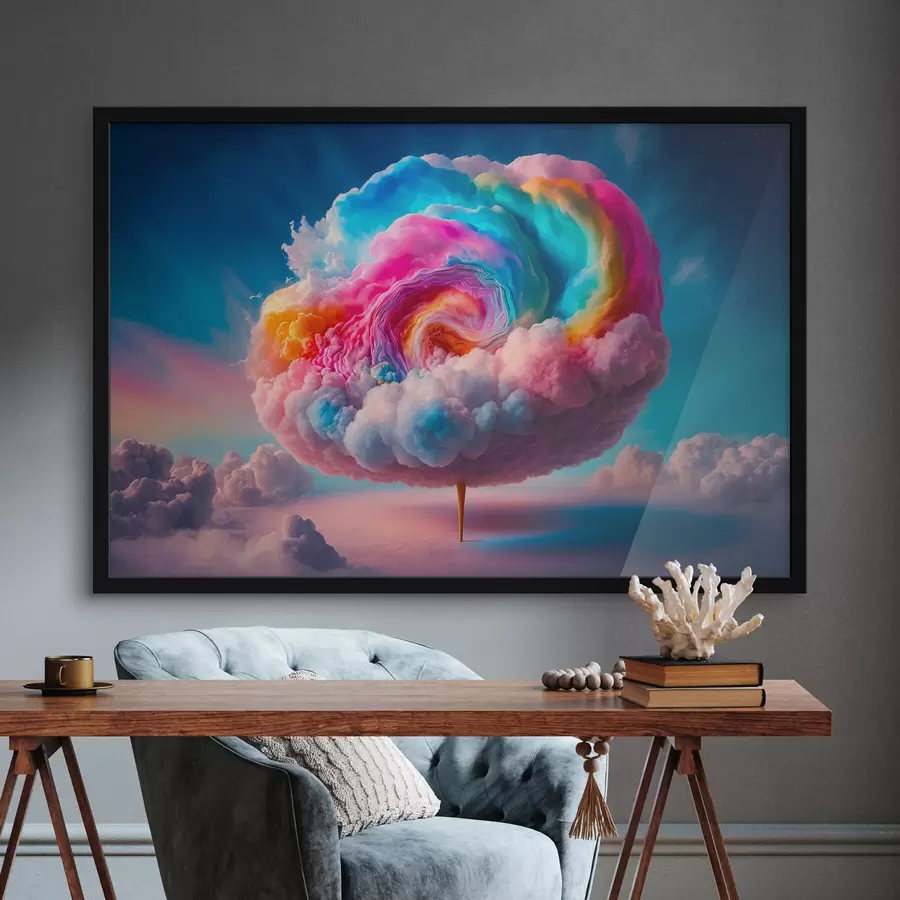 Fototapeedid Elavad pilved keerlevad taevas f36698