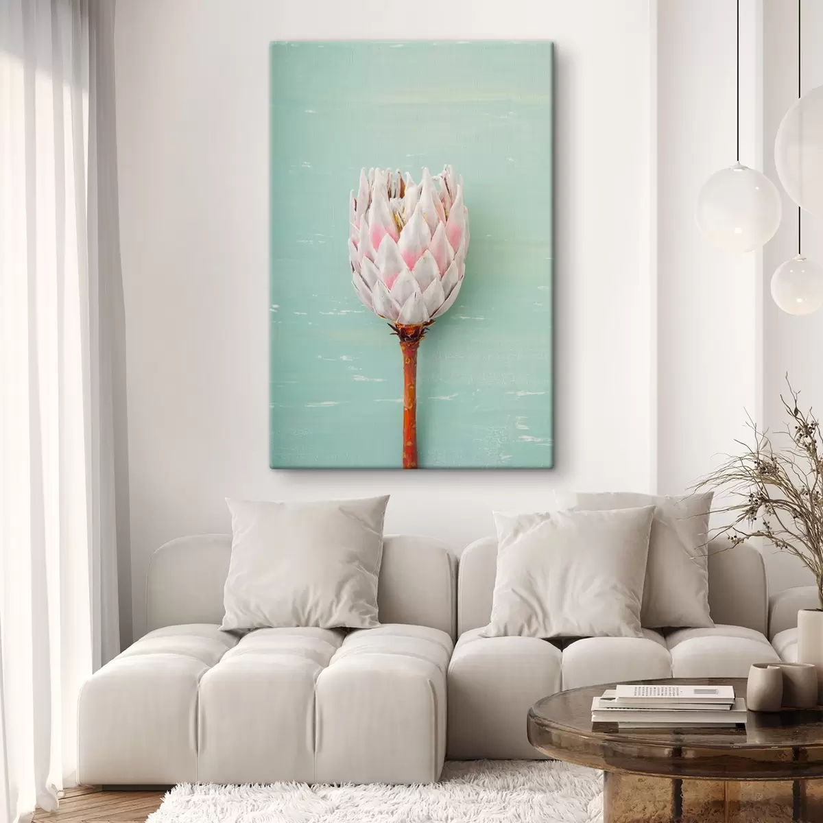 Pilt Unikaalne lill pehme taustaga s36695