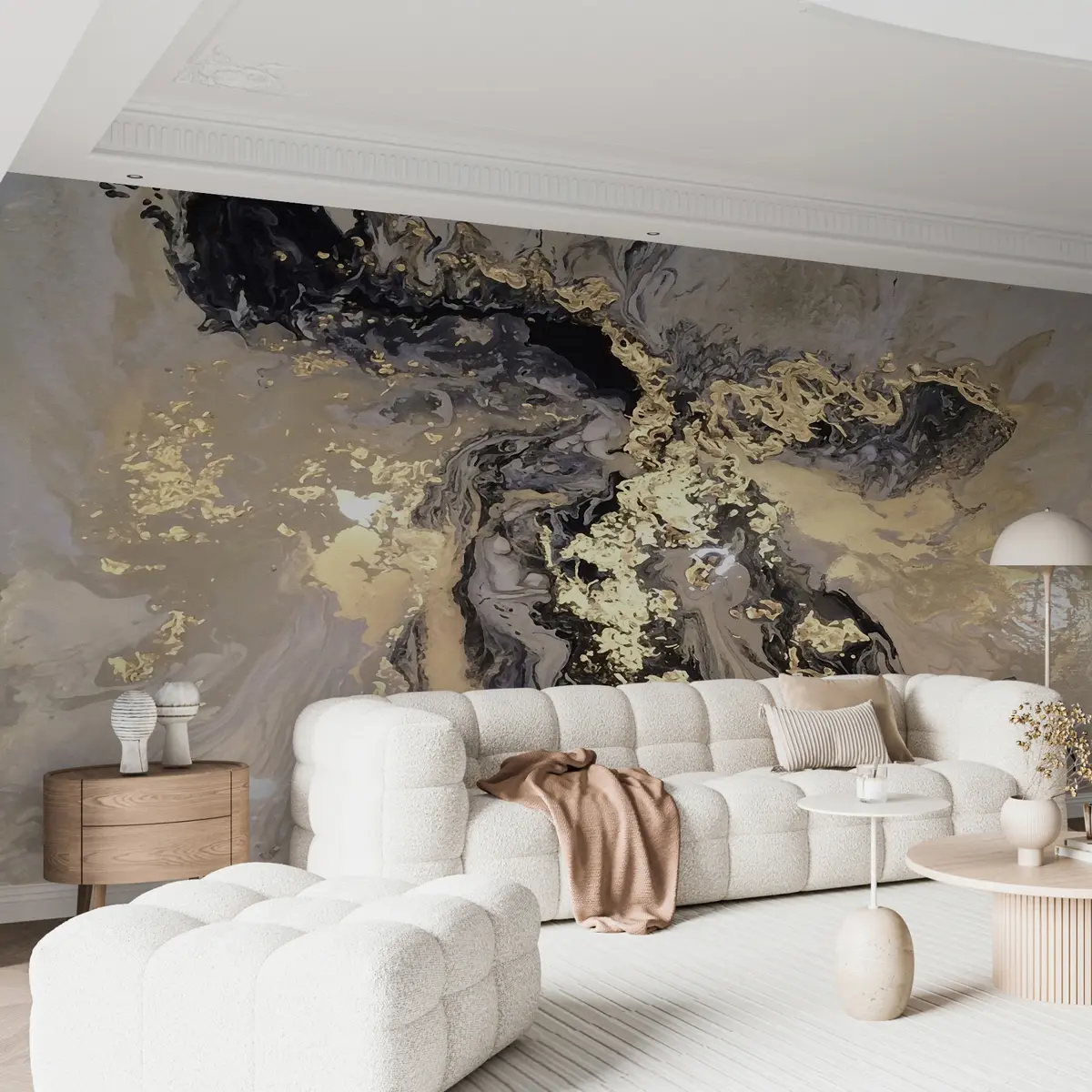 Fototapeedid Must marmor u16941d2