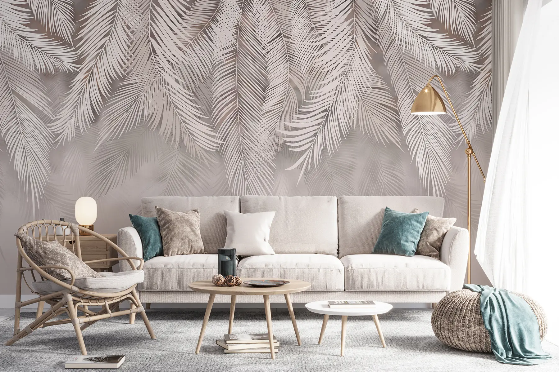 Fototapeedid Õrnad rippuvad lehed u48556v5d2