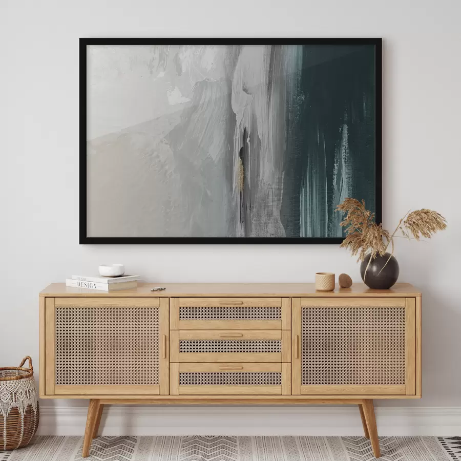 Fototapeedid Abstraktsed jooned rahustavates toonides f37158