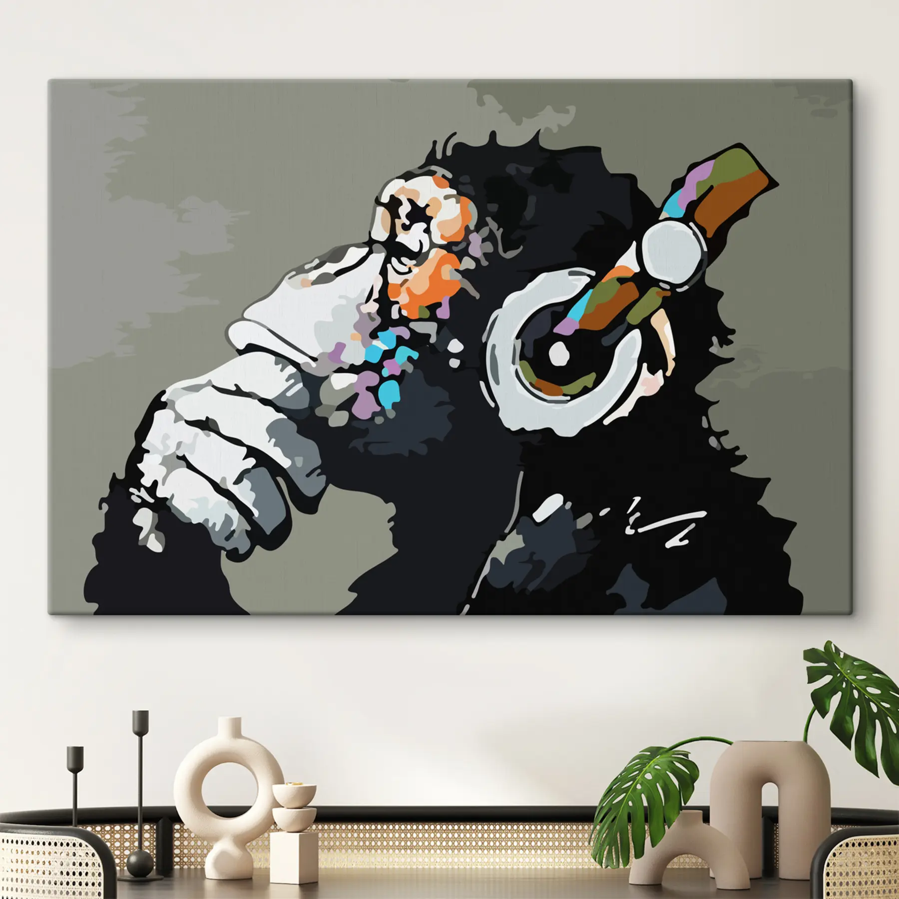 Fototapeedid Sügav mõtlemine muusikat kuulates s37269