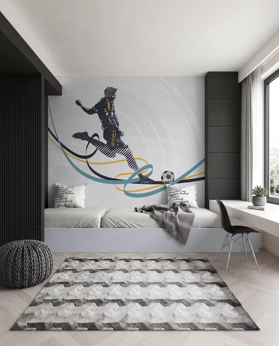 Fototapeedid Ragbi sportlase plakat u99448