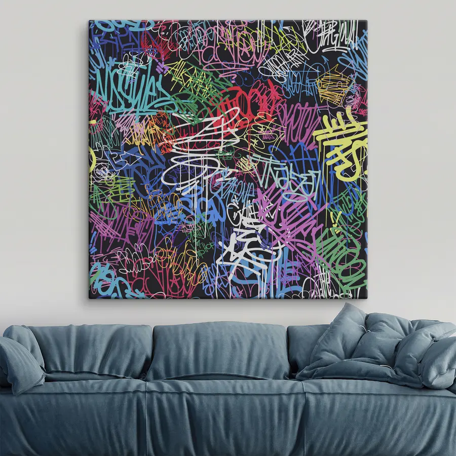 Pilt Värvide ja sõnade elav kaos s37150