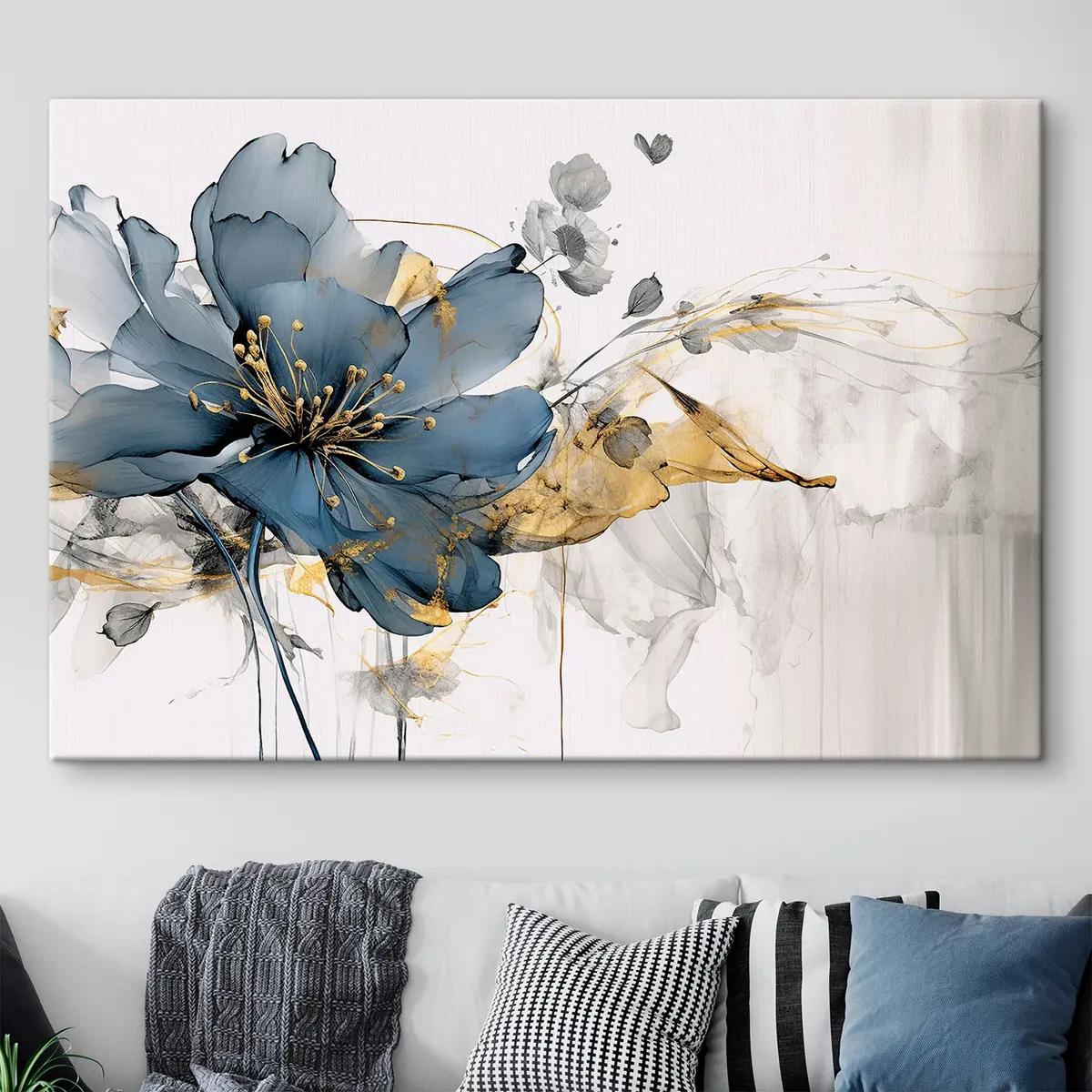 Pilt Elegantne lillekunst pehmetes toonides s35527