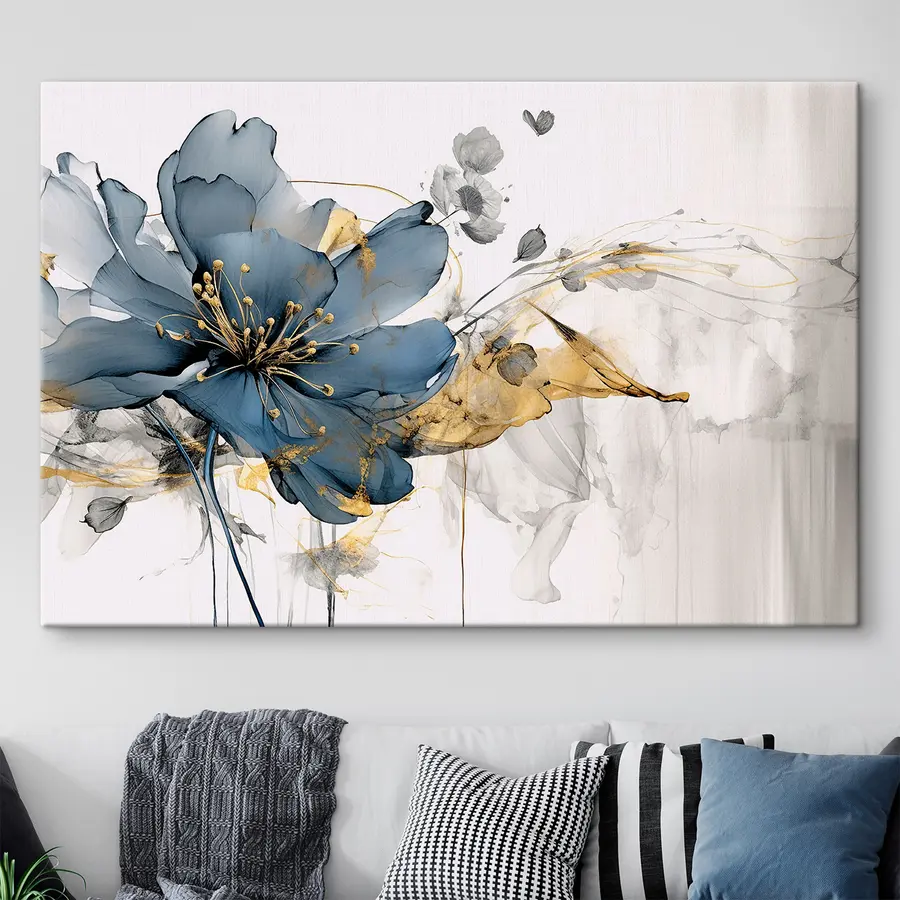 Pilt Elegantne lillekunst pehmetes toonides s35527