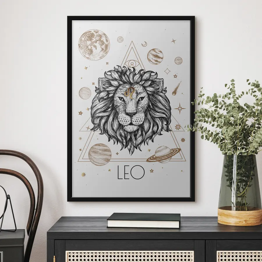 Pilt Majesteetlik lõvi taevaste imede seas f36821