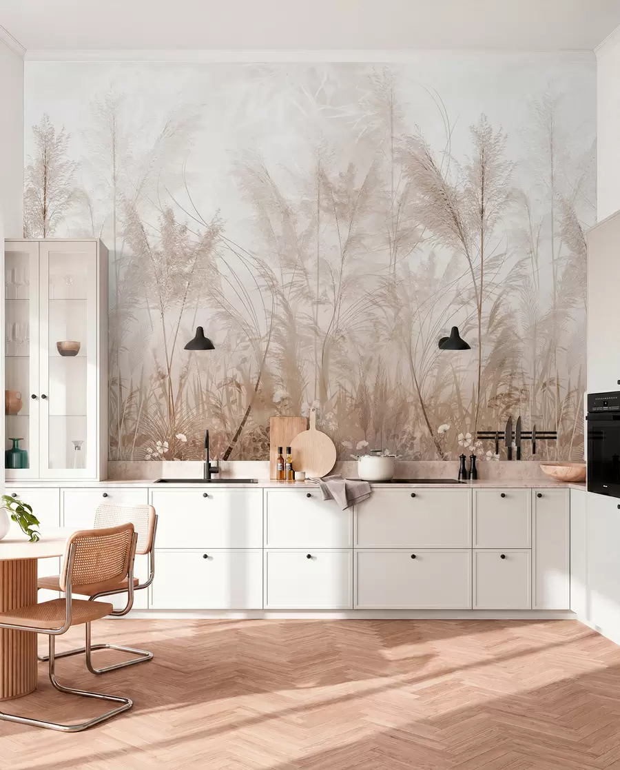 Fototapeedid Kõrged taimed pastelsetes värvides u93903d2